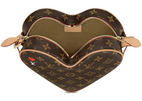 game on louis vuitton heart bag